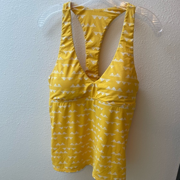 Carve Designs Women’s La Jolla Tankini, Large, Cascade (yellow) - Picture 5 of 12